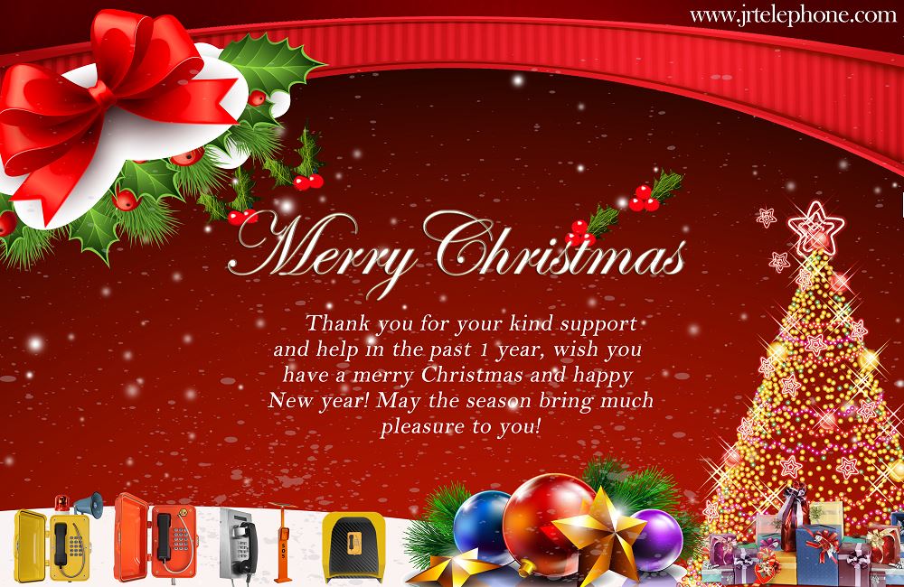 Christmas Greeting from J&R