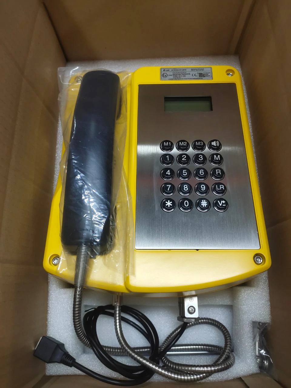Explosion-proof telephone package Explosion-proof telephone package