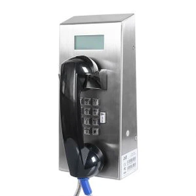 SIP Vandal Resistant Keypad Xov Tooj Nrog LCD Zaub Screen